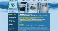 Desktop Screenshot of apmservis.cz
